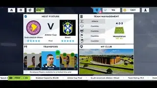 South American Allstars vs My Brazil Team DLS 21 Gameplay