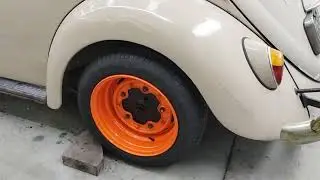 Fusca 1970 rodas tala 8