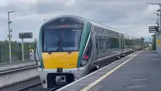 Irish Rail Class 22000 Is Leaving M3 Parkway