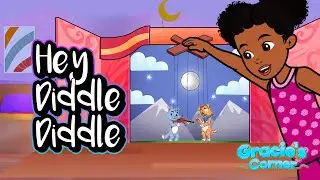 Hey Diddle Diddle | Gracie&rsquo;s Corner Zydeco Remix | Nursery Rhymes + Kids Songs