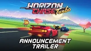Horizon Chase Turbo - Announcement Trailer - May 15th 2018 - Playstation 4 and Steam (WIN/LINUX/MAC)