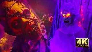 Halloween Nightmare On Rae Street | ULTIMATE COMPLETE TOUR - 4K Virtual Walking Tour
