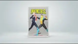 Invincible Season 3 Poster &mdash; 1oz .999 Silver Collectible Foil