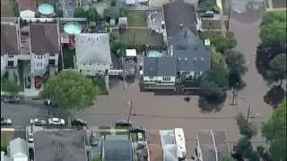 Staten Island Flash Flood, Sept. 9, 2015 (seen from helicopter)
