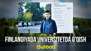 🇫🇮 Finlandiyada o'qish: universitetda o'qiydigan yurtdoshimiz bilan suhbat