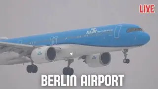 LIVE Berlin Airport Plane Spotting BER, 28.01.2026