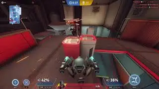 average minigun bastion user #mecharena #lunex