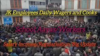 Good News for J&K Daily Wagers & Employees | Cooks Salary Hike & Permanent Update 2025