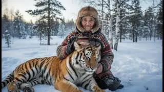 Title: She Saved a Freezing Tiger Cub - Then Something Incredible Happened at Her Door ❄️🐅