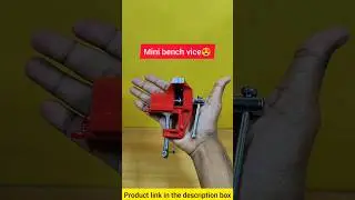Mini | light weight | portable bench vice😍#benchvise #youtubeshorts #shorts