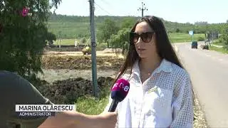 Proprietarul unei zone de agrement, din localitatea Tohatin, s-a trezit cu restaurantul plin cu apă