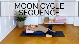 Restorative Menstrual Yoga Sequence | 60 min | Cat de Rham | Online Yoga Teaching