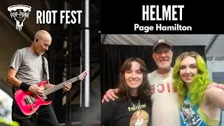 Helmet interview | Page Hamilton | Riot Fest