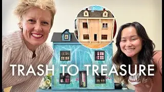 WE TURNED AN OLD DOLLHOUSE INTO KID'S STORAGE