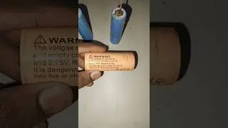 6800mAh battery + 12 volt dc motor 🔥💯 #diy #ytshots #electrical