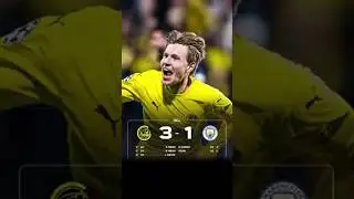 Bodo/Glimt 1-3 Man City 🔥😱 | UEFA Champions League 2025/26 #ManCity #BodoGlimt #UCL