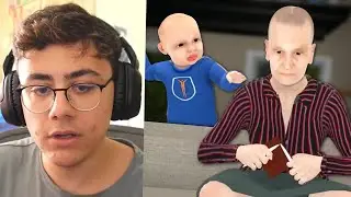 😨 Abuela cuidado que te caes 😨