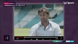 Derribando Mitos: Diego Milito | Programa sin Nombre | Tony Serpa 
