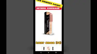 KEYSOUL CONCEALER । NEW PRODUCT Launch ।#shortsfeed #viralshorts #keysoulproduct #youtubeshorts #rcm