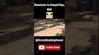 Shoutouts to SimpleFlips, The BUP Trap #gaming #memes #simpleflips #viralshort