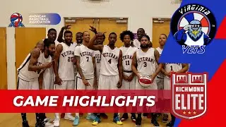 757 vs 804 Showdown: Seven Cities Vets vs Richmond Elite | ABA League Highlights
