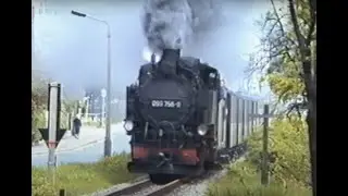 The L&ouml;&szlig;nitzgrundbahn - Radebeul to Radeburg. May 1994