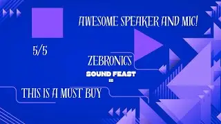 UNBOXING ZEBRONICS SOUND FEAST 80!!!! SUBSCRIBE NOW 😁!!!!!