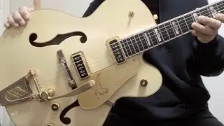 新しいギターを紹介[Gretsch G6136T-LDS White Falcon 2013]