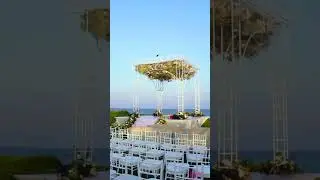 Stunning Beach Wedding Setup - Radisson Blu Temple Bay - Mahabalipuram Destination Wedding
