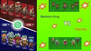 Skeleton king will defeated in Five Heroes