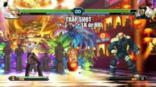 King of Fighters XIII King Gameplay 2011