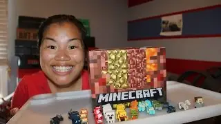 Minecraft Mystery Figure Unboxing - [Series 3 Netherrack] 30 Boxes!
