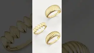 Trend Altın Y&uuml;z&uuml;kler | 2025&rsquo;in En Şık Tasarımları | E-Goldia Jewellery