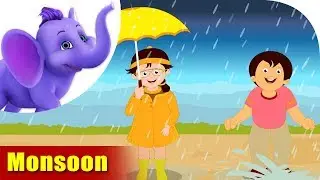 Monsoon | Learning song for Kids | 4K | Appu Series