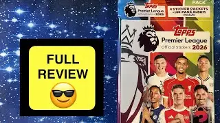 Topps Premier League official sticker Collection 2026 (Reviewed)