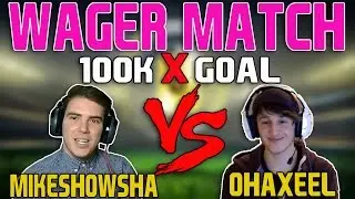 Mike VS OhAxeel - [100K coins X Goal WAGER MATCH] - Fifa 15 Ultimate Team