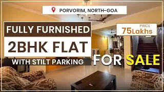Ready-to-Move 2 BHK Fully Furnished Home in Porvorim | North Goa | ₹75 Lakhs | SRE9083G