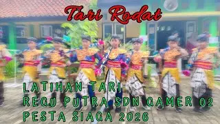 Latihan Tari Regu Putra Pesta Siaga 2026
