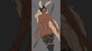 Fran from Final Fantasy 12 ;) #finalfantasy #ffxiv #ffxi #fran #art
