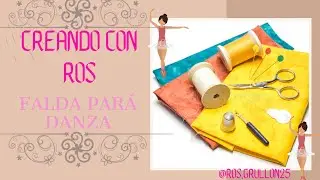 Como hacer una Falda - Facil- Danza Cristiana