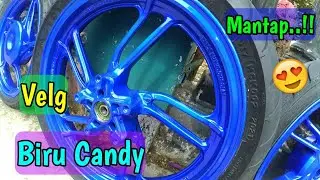Cat Velg Biru Candy Warnanya Mantap