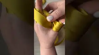 Как сделать бант легко и просто