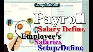 Payroll Employee's Salary Setup/Define in Tally.ERP 9 [Video-XI] | Naumee Yadav