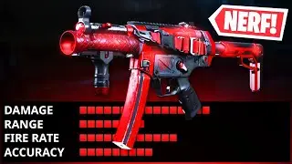 the NEW MP5 NERF...(LESS DAMAGE)