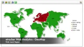 etracker Web Analytics - GeoMap
