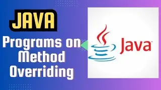 #java programs on Method Overriding|| Java tutorial #youtube