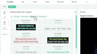Alrite - Create aimated burned-In captions easily