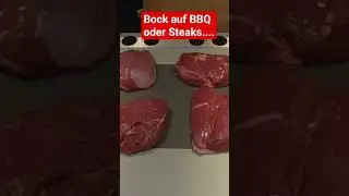 BBQ oder Steaks.... #wildk&uuml;che #jagdrezepte #fleischverarbeitung #wildfleisch #selbstgemacht #jagd