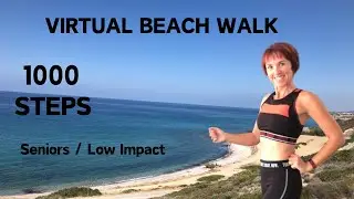 Walking Workout |  Virtual Walk | 1000 Steps | Seniors