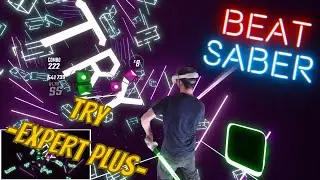 Beat Saber || Try by MitiS ( Expert+ ) - Mixed Reality